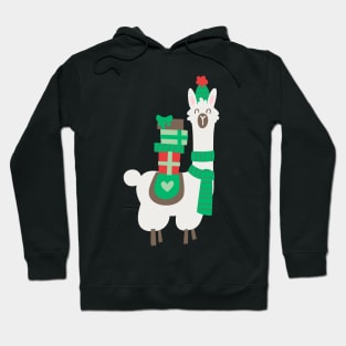 Christmas llama Hoodie